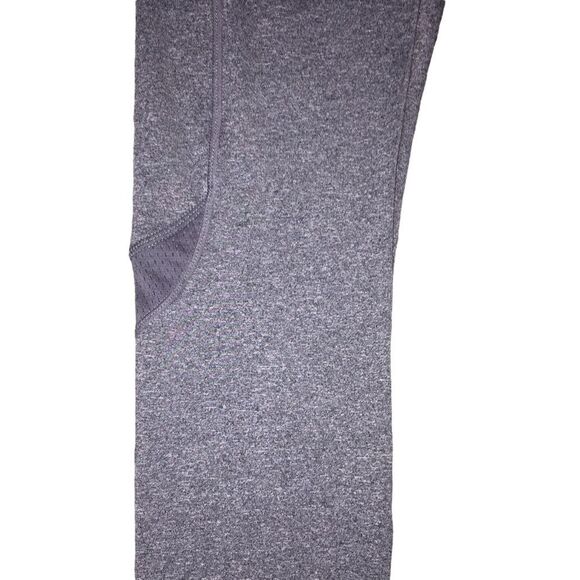 NWOT Zenana Sports Athletic Leggings Large Mesh  Gray Coral Exercise Workout - Picture 5 of 9